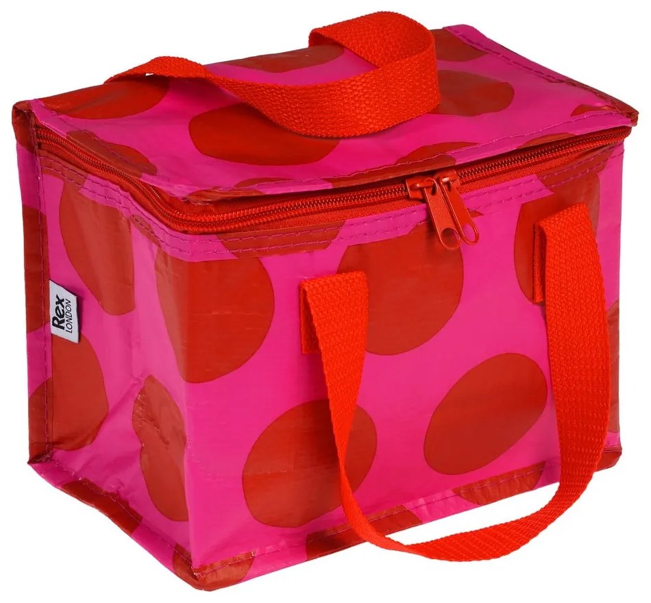 Borsa termica rossa/rosa Spotlight – Rex London