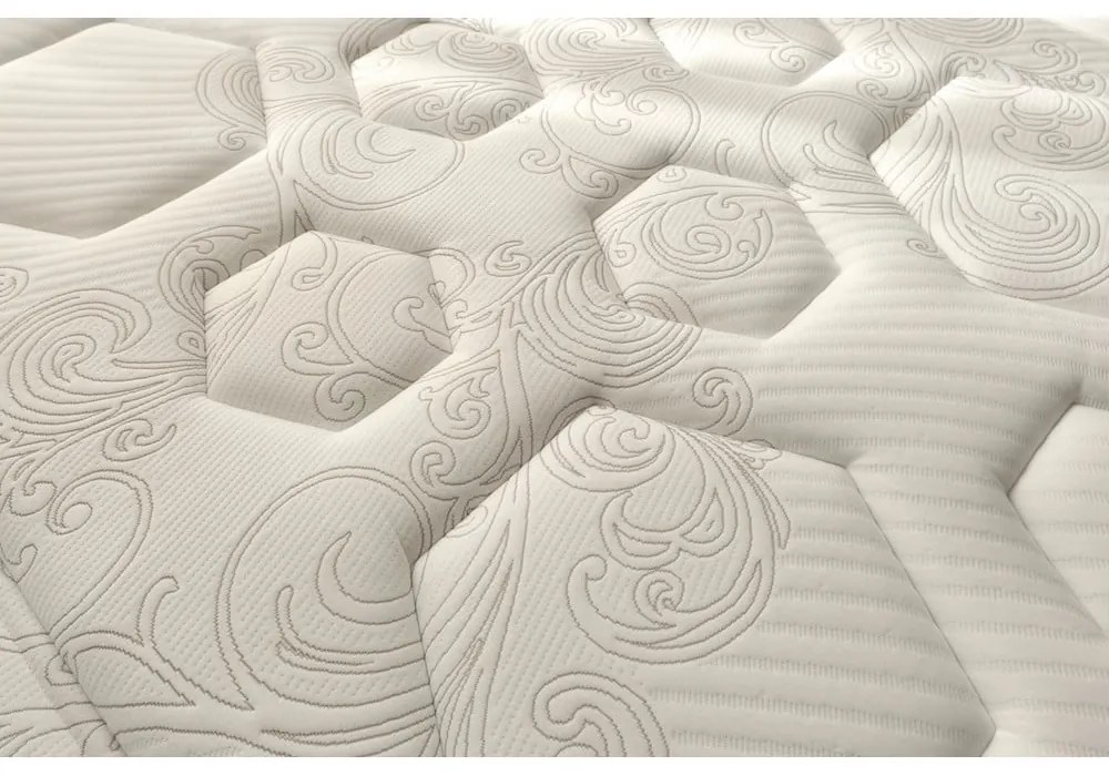 Materasso termoregolante reversibile a molle dure/medie 160x200 cm Hexaflex Bagged Springs Gel - Moonia