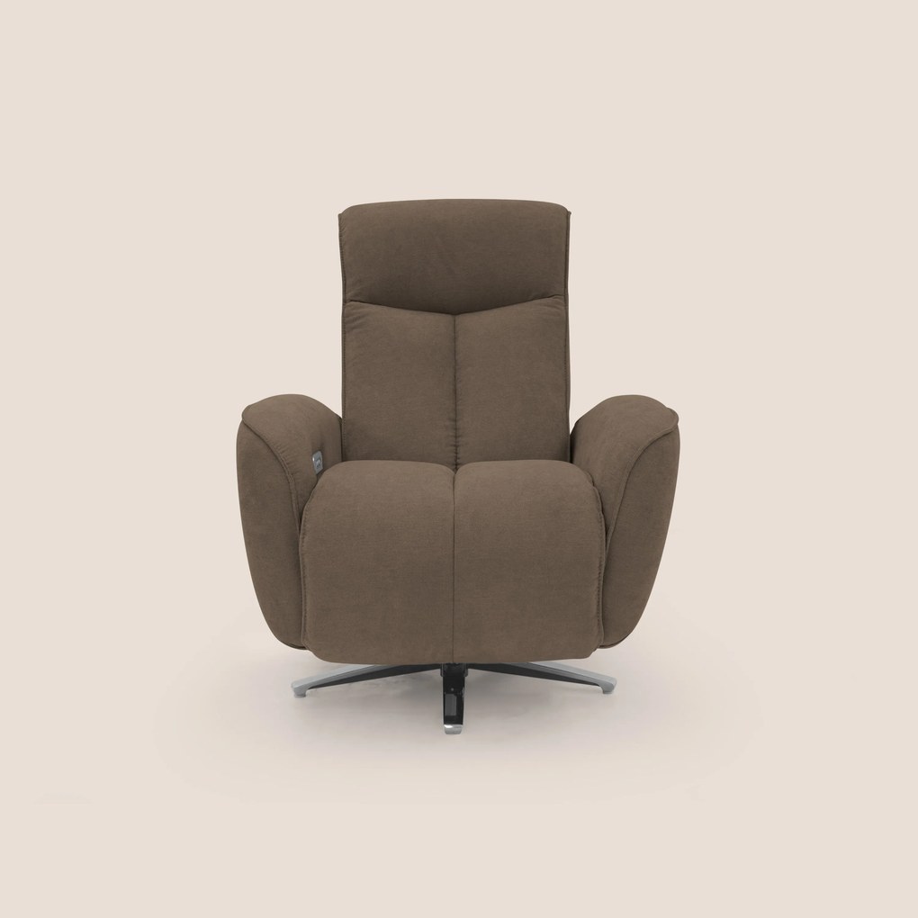 EVA Poltroncina RELAX in morbido tessuto impermeabile T02 marrone