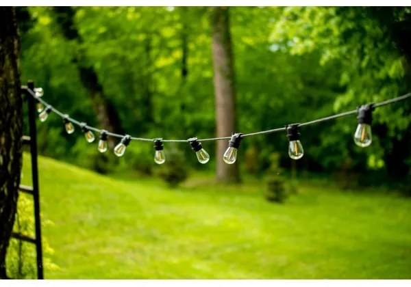 Catena decorativa da esterno MIMOSA 20xE27/1,3W/230V IP44 10m