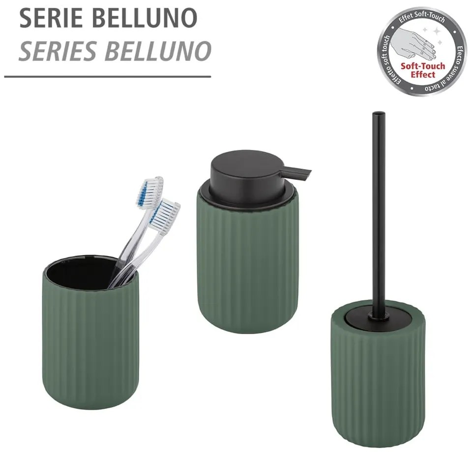 Distributore di sapone in ceramica verde Belluno - Wenko