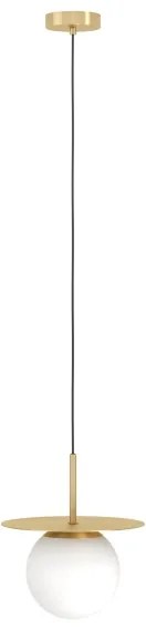Eglo 39952 - Lampadario a sospensione con filo ARENALES 1xE27/40W/230V oro