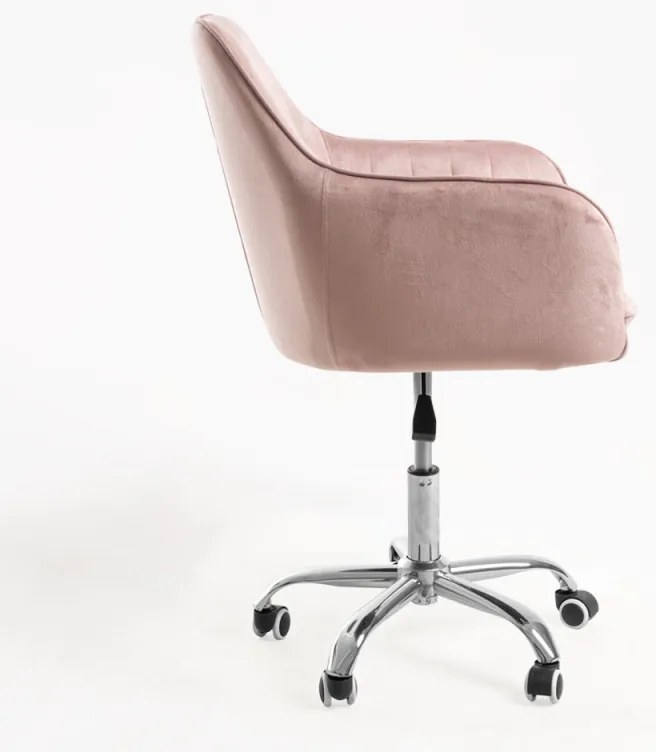 Sedia Chic Office - Rosa