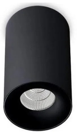 LED2 - Plafoniera LED TUBUS LED/9W/230V nera