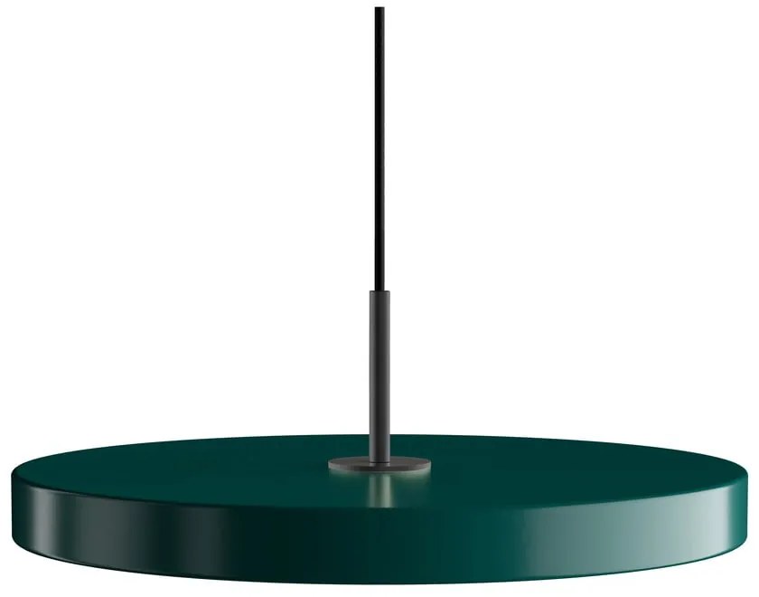 Lampada a sospensione LED verde scuro con paralume in metallo ø 43 cm Asteria Medium - UMAGE