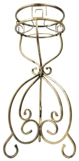 Portafiori 76x32 cm oro