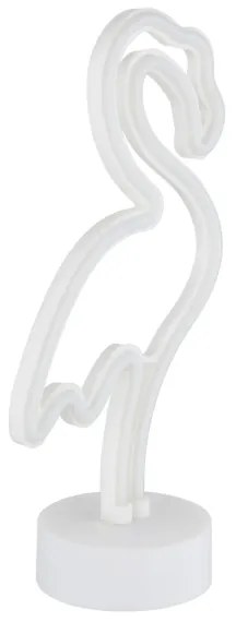 Globo 28064 - Decorazione da tavolo LED Neon FLAMINGO LED/2W/3xAA