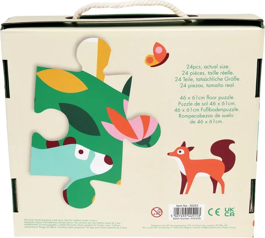 Puzzle 24 pezzi Woodland - Rex London