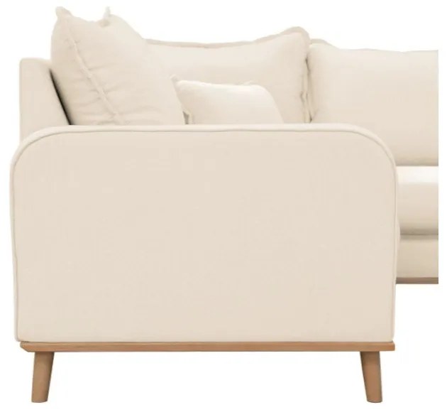 Divano angolare crema (angolo destro) Beata - Ropez