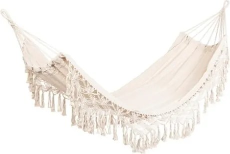 Amaca In Tessuto Da Esterno 100x200 Eldoris Bianco Bizzotto