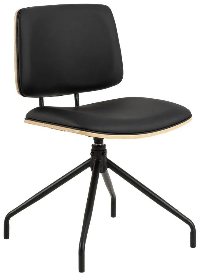 Sedia da pranzo nera Owen - Actona