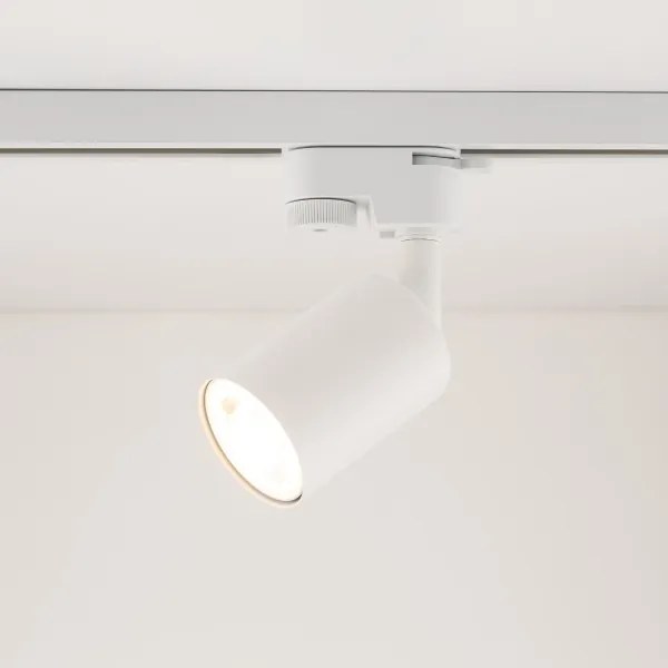 Faretto per sistema a binario TOP 1xGU10/10W/230V bianco