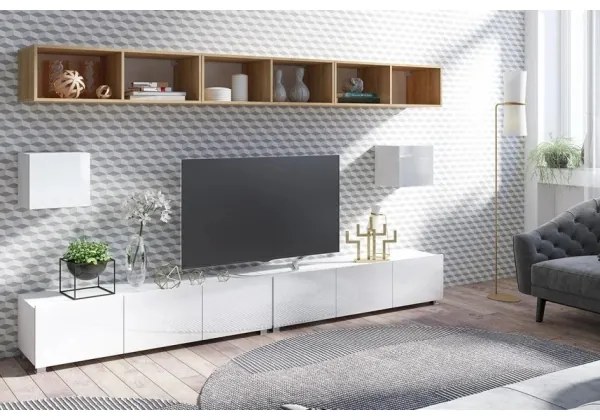 Mensola PAVO 32,5x50 cm quercia oro