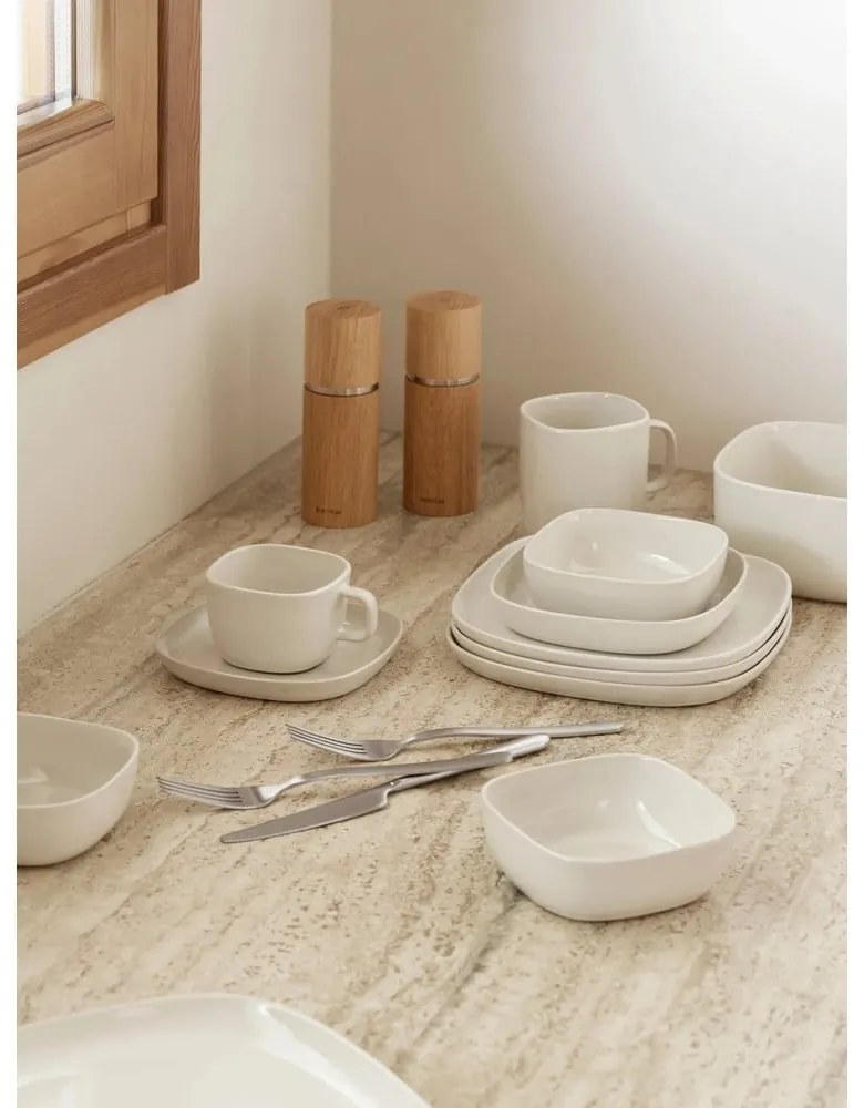 Tazza color crema in gres 400 ml Vahlo – Blomus