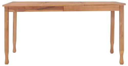 Tavolo da Pranzo da Giardino 150x90x75 cm in Massello di Teak