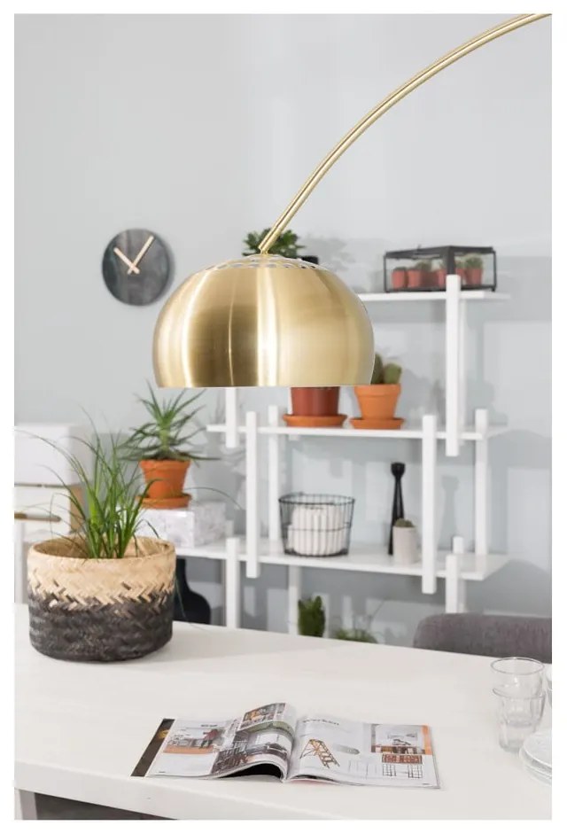 Lampada da terra in ottone Bow - Zuiver