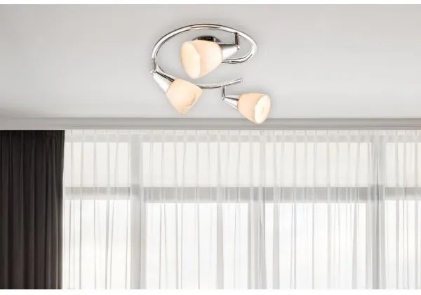 Globo 54919-3 - Faretto TADEUS 3xE14/40W/230V