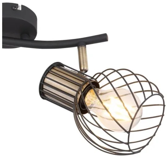 Globo 54013-2 - Luce Spot ARGUSTO 2xE27/40W/230V