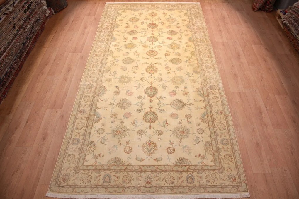 Tabriz Tappeto persiano 410x200 (Iran) Annodato A Mano