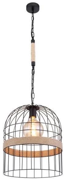 Globo 15677H1 - Lampadario su catena HALIA 1xE27/60W/230V