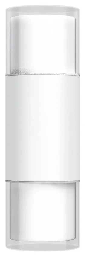 Applique Cilindrica Bidirezionale Bianca IP54 con 2 basi GU10