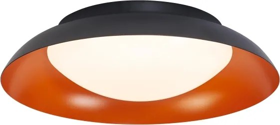 Osram - Plafoniera LED dimmerabile ORBIS PLATE LED/35W/230V Ø43 cm arancione/nero