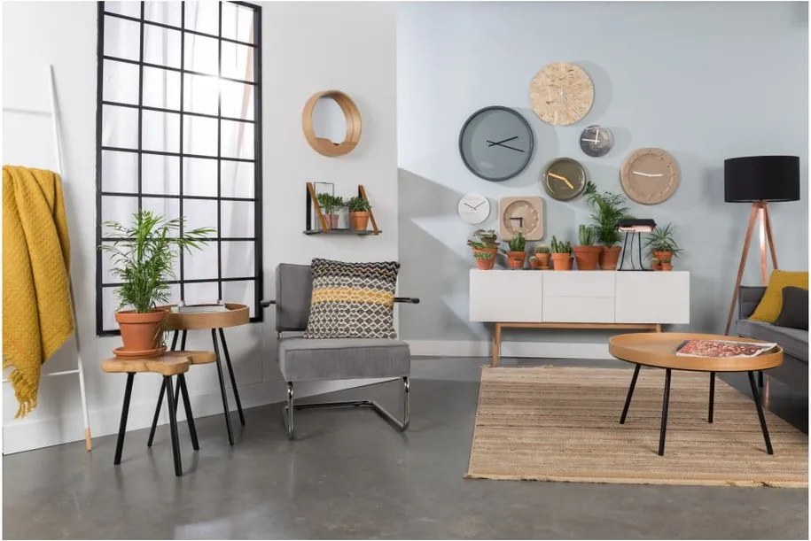 Orologio da parete in marmo bianco - Zuiver