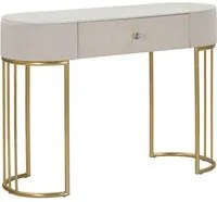 Console Montpellier Crema 100x40x75 cm in Ferro Legno