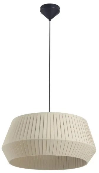Nordlux - Lampadario a sospensione con filo DICTE 1xE27/60W/230V pr.53 cm beige