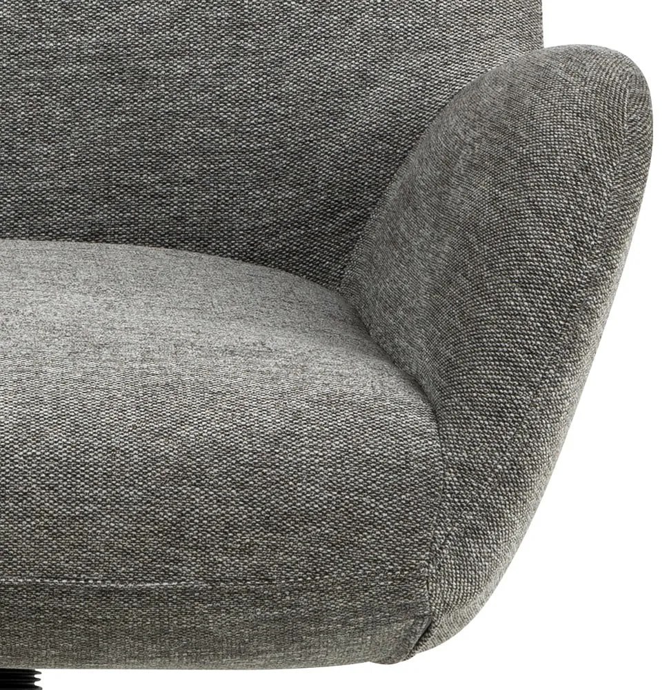 Set di orecchie e poggiapiedi grigio antracite Talgarth - Actona