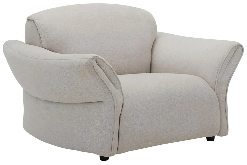 Poltrona in Tessuto Beige - BODURA
