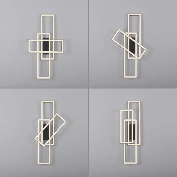 Leuchten Direkt 14697-18 - Lampada da soffitto dimmerabile IVEN LED/24W/230V