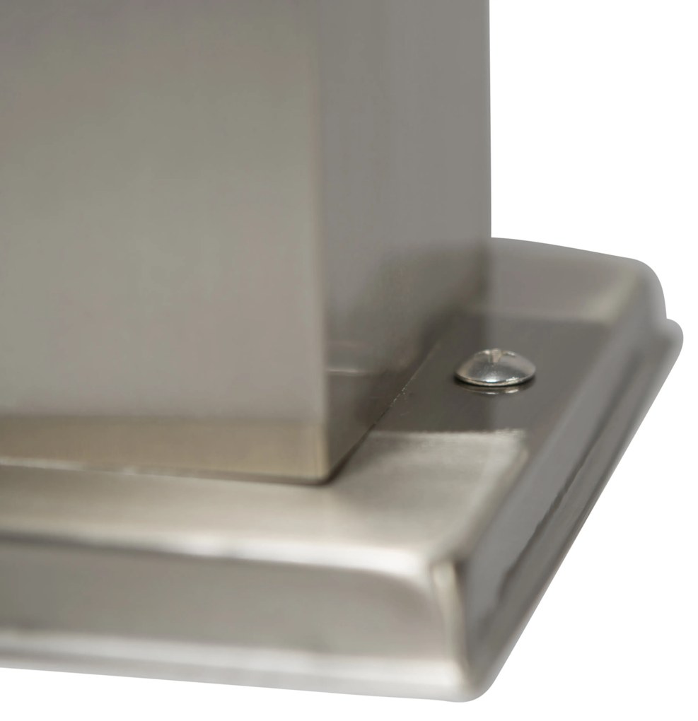 Lampada da parete esterna moderna in acciaio 80 cm IP44 - Malios