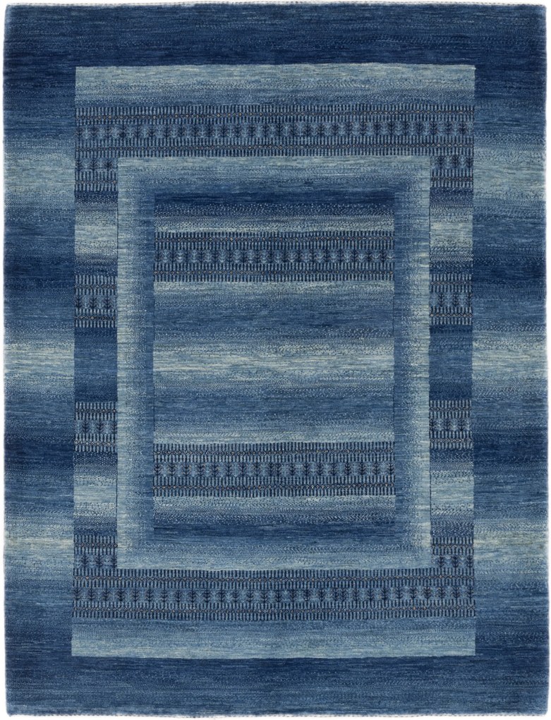 Loribaft Tappeto persiano 200 x 160 Blu (Iran) Annodato A Mano