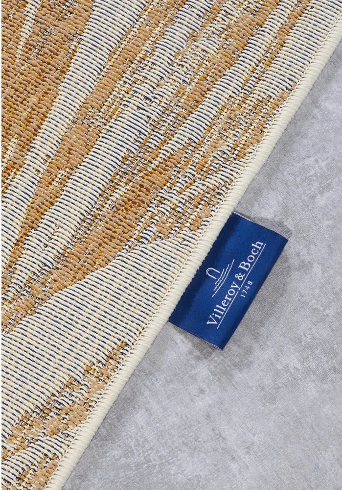 Tappeto da esterno bianco/dorato 160x235 cm Leonie – Villeroy&amp;Boch