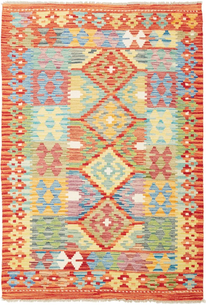 Kilim Tappeto orientale 110x150 (Pakistan) Tessuto A Mano