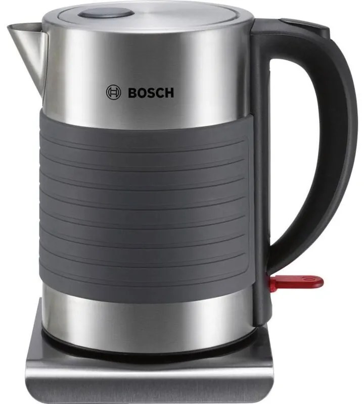 Bosch - Haushalt TWK7S05 Bollitore acciaio inox, Nero Capacità effettiva: 1.7 l
