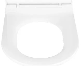 WENKO 22415100-Sedile WC HABOS 46x36 cm bianco/argento