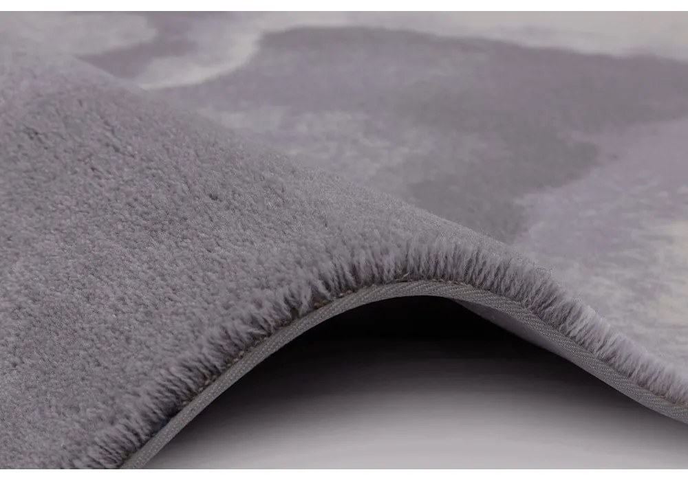 Tappeto in lana grigio 160x240 cm Cirrus - Agnella