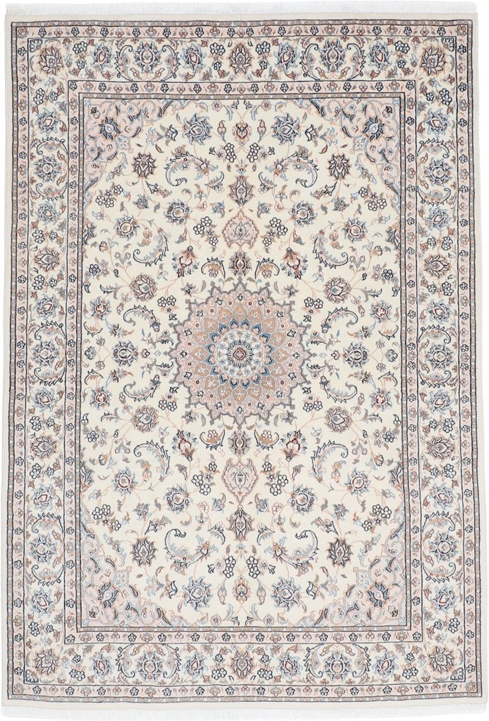 Nain Tappeto persiano 220 x 150 (Iran) Annodato A Mano