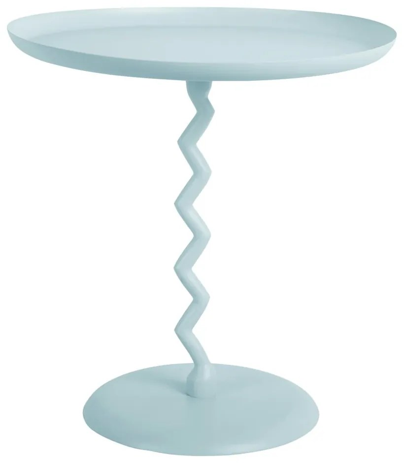 Tavolino rotondo in metallo ø 40 cm Zig Zag – Leitmotiv