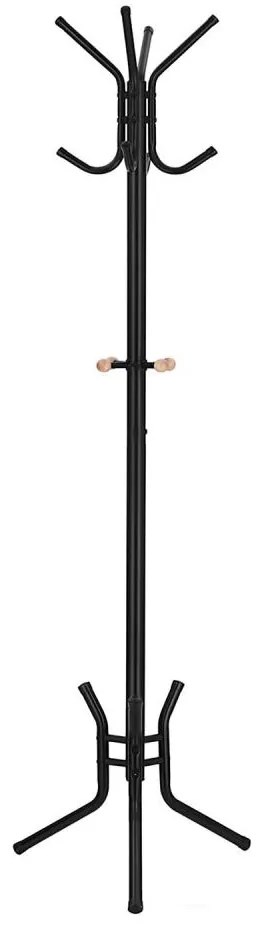 Attaccapanni da terra LINEA, nero