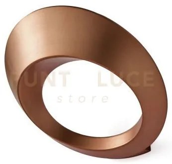 Olo applique a parete rame spazzolato a led 4000k 3515lm 33win allu...