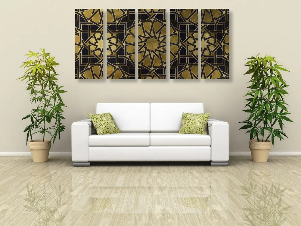 Quadri 5 pezzi – Mosaico orientale