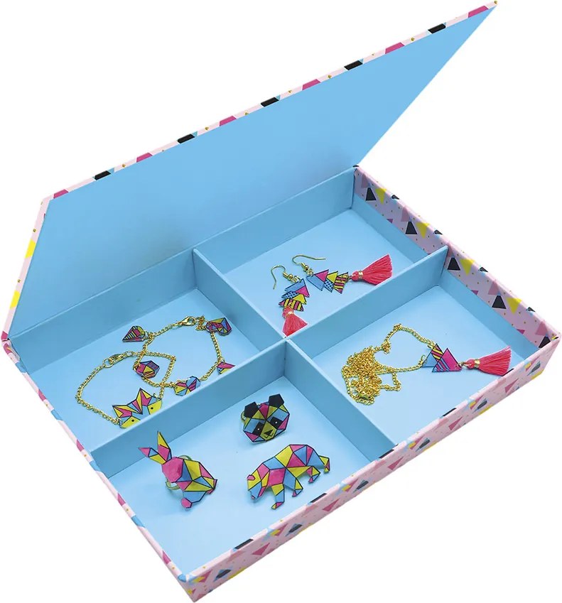 Atelier per bambini - Gioielli in plastica termoretraibile Geometrix