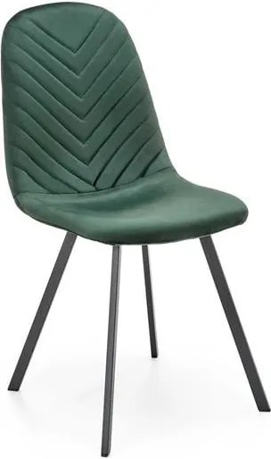 Sedia K462 Verde Velluto - H 82cm