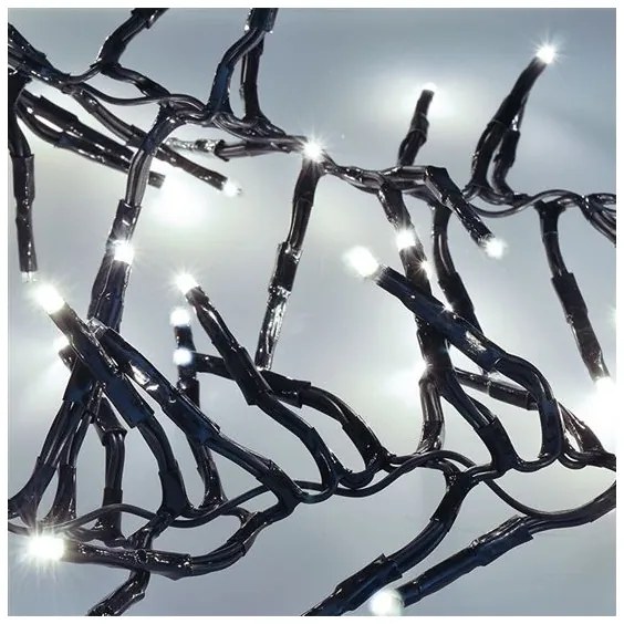 Solight 1V11-W - Catena natalizia LED 576xLED/8 funzioni 8m IP44 bianco freddo + TC