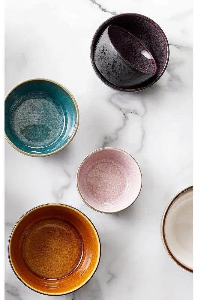 Ciotolina verde/nera in gres Gastro Green/Black – Bitz