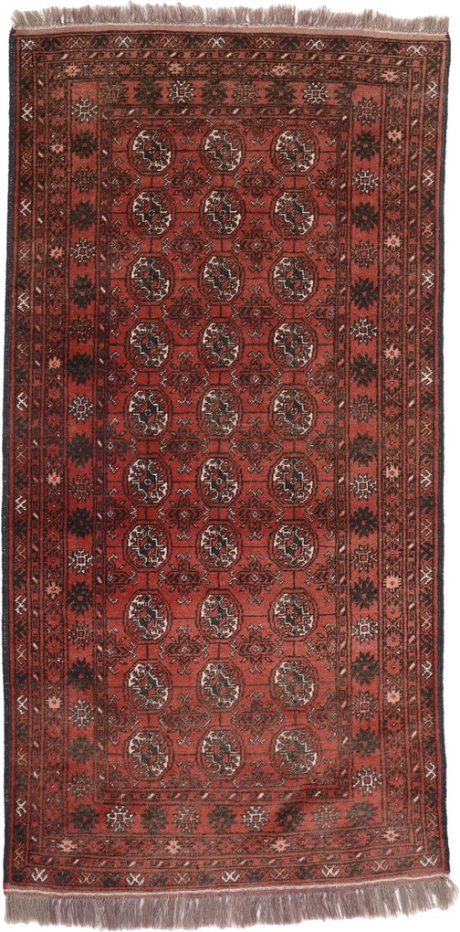 Afghan Tappeto 100 x 200 (Afghanistan) Annodato A Mano