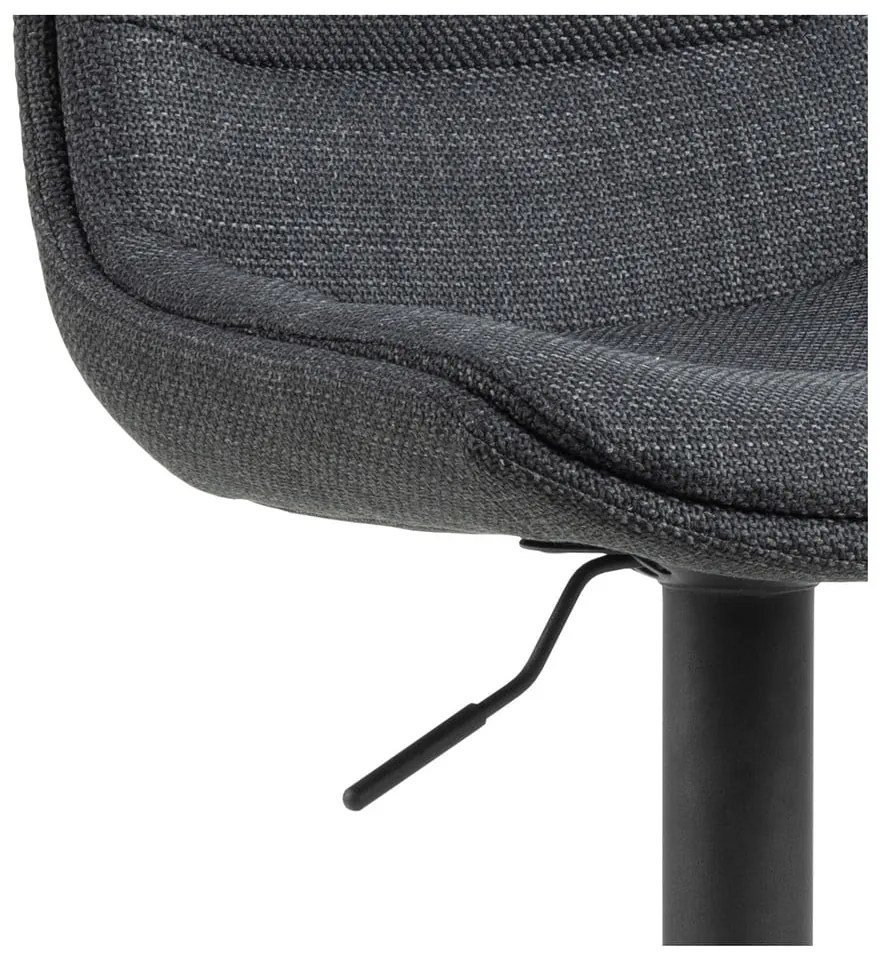 Sgabello da bar grigio con altezza regolabile (altezza seduta 65 cm) Adisa - Actona